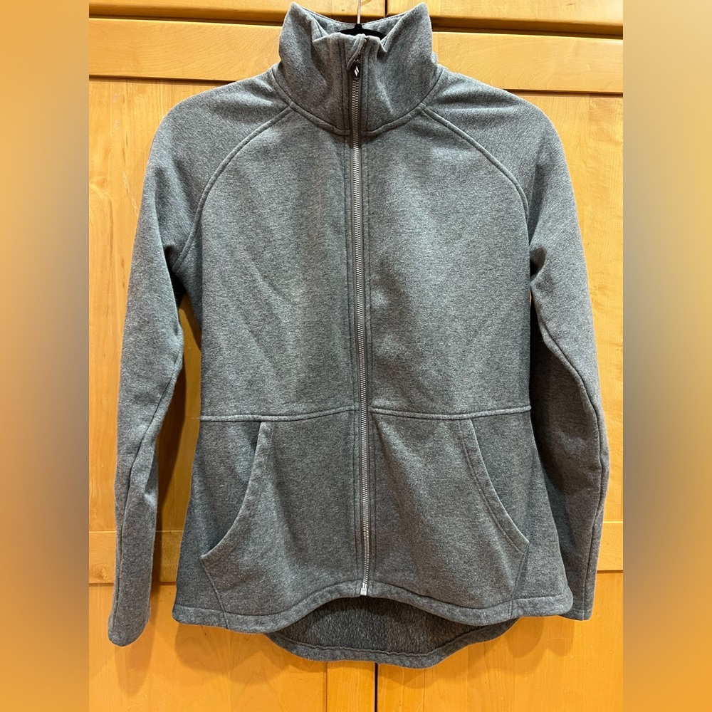 Sketchers Women’s Gray Full-Zip Sweater Jacket
